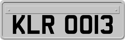 KLR0013