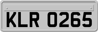 KLR0265