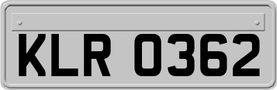 KLR0362