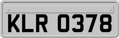 KLR0378