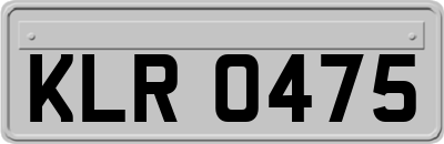 KLR0475