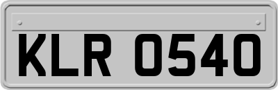 KLR0540