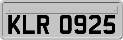 KLR0925