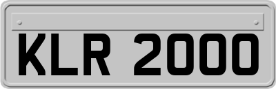 KLR2000