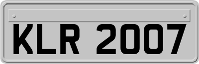 KLR2007