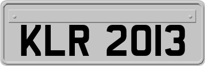 KLR2013