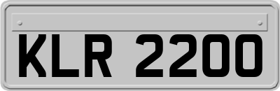 KLR2200