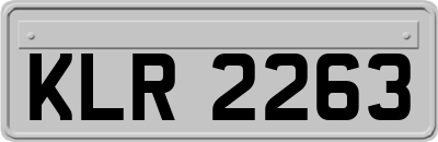 KLR2263