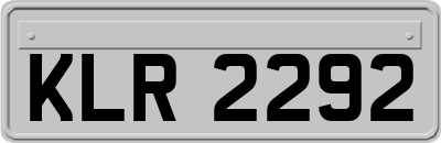 KLR2292