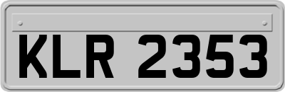KLR2353