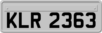 KLR2363
