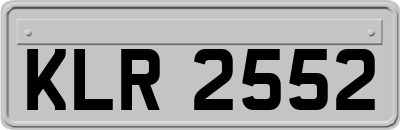 KLR2552