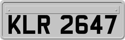 KLR2647