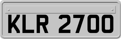 KLR2700