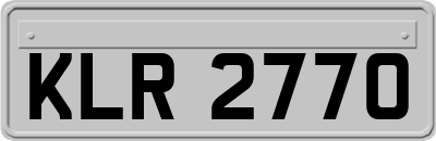 KLR2770
