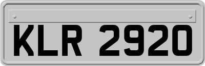 KLR2920