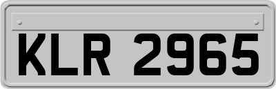 KLR2965