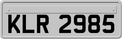 KLR2985