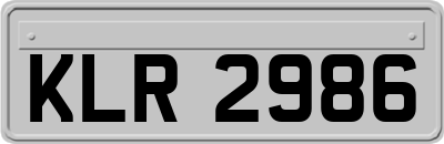 KLR2986