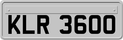 KLR3600