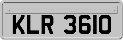 KLR3610