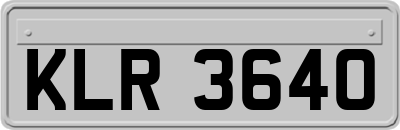 KLR3640