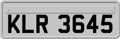 KLR3645