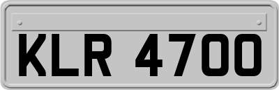 KLR4700