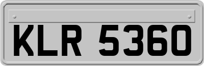 KLR5360