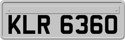 KLR6360