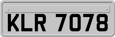 KLR7078