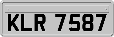 KLR7587