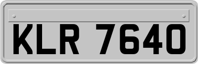 KLR7640