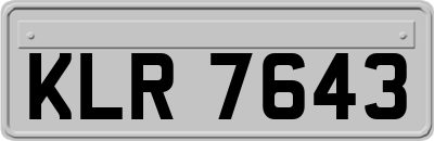KLR7643