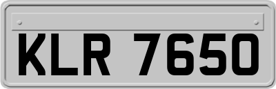 KLR7650