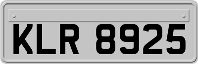 KLR8925