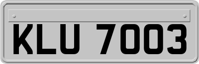 KLU7003
