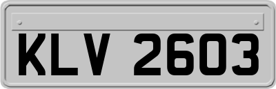 KLV2603