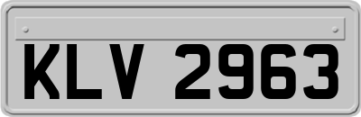 KLV2963