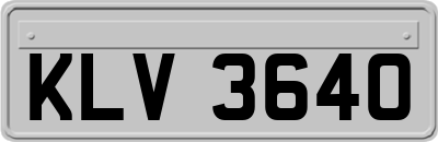 KLV3640