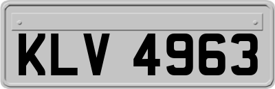 KLV4963