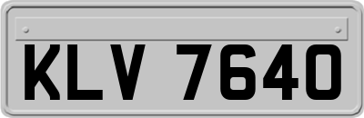 KLV7640