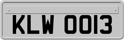 KLW0013