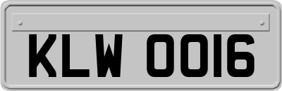 KLW0016
