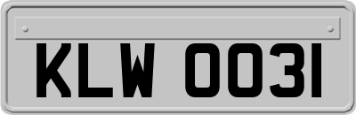 KLW0031