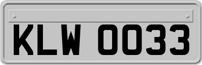 KLW0033