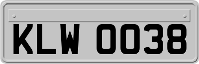 KLW0038