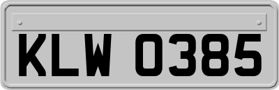 KLW0385