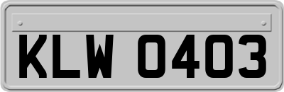 KLW0403