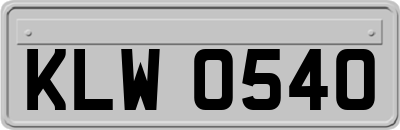 KLW0540